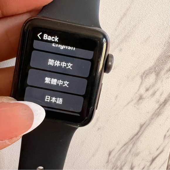 Apple Series 3 38mm GPS + Cellular Black Gray Smartwatch - Picture 2 of 9